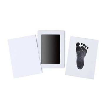 Newborn Baby - DIY Hand- en Voetafdruk Set - Inktkussens - Fotolijst - Souvenir - Voor Baby's 0-6 Maanden Apsilon