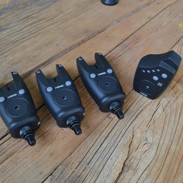 Hirisi - Draadloze Karper Visseralarm Set - Waterdicht - Visseralarmen - Karpervissen - Voor Vissers - Model S5 Apsilon