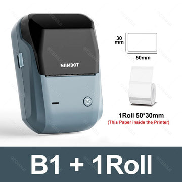 NIIMBOT - Thermische Labelprinter - Draagbaar - Bluetooth - Waterdicht - Voor Kantoor en Thuis - B1 Apsilon