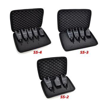 Hirisi - Draadloze Karper Visseralarm Set - Waterdicht - Visseralarmen - Karpervissen - Voor Vissers - Model S5 Apsilon