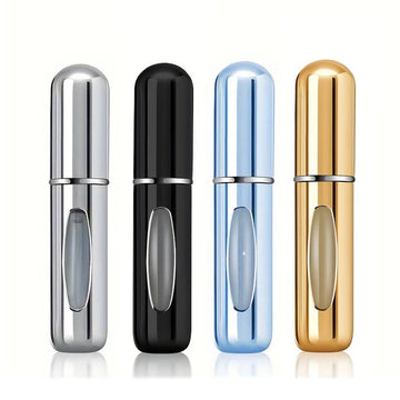 Essentiele Parfumserie - Vernevelaar - Draagbaar - Mini Hervulbaar - Aluminium Spuit - Voor Reizigers - 5ml Model Apsilon