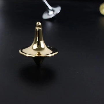 Metal Gyro Hot Movie Totem Silver Hand Spinning Top Fingertips Small Cyclone Gyroscope Antistress Fidget Toys For Children Gifts Apsilon