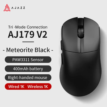 AJAZZ AJ179 Lightweight Wired And Wireless Mouse Ergonomic Macro Gaming Mouse Suitable For Personal Computers And Laptops Apsilon