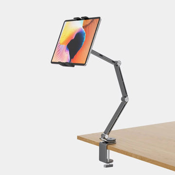 Artpowers Tablet Houder Aanpasbaar Draaibaar Universeel Voor Tablet en Smartphone Gebruikers Apsilon