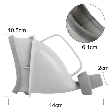 Portable Serie - Urinaal - Draagbaar - Uniseks - Kamperen - Voor Mannen Vrouwen Kinderen - Model 1410 Apsilon