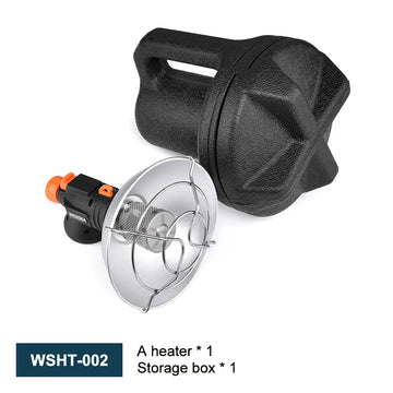 Draagbare Kampeerverwarmer - Snel Opwarmend - Gaslekkagebestendig - Buiten - Voor Kampeerders - Model WS001 Apsilon