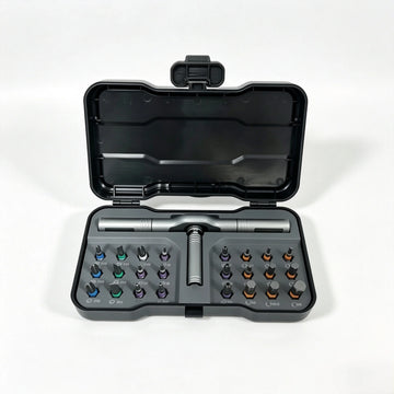 24in1 Multifunction Ratchet Screwdriver Set Multi Magnetic Bits Mini Repair Tool Kit Household Tool For PC & Desk Etc. Apsilon