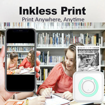 Draagbare - Thermische Printer - Draadloos BT - 203dpi - Afdrukken - Voor Dagelijks Gebruik - Model 203dpi Apsilon