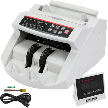 SucceBuy - Geldteller - 1000/Min - Valse Detectie UV MG - Euros - Voor Bedrijven - Model Grijs Apsilon