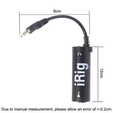 IRIG - Gitaar Interface Converter - Lage Achtergrondruis - Hoge Fidelity - Audio - Voor Gitaristen - IRIG Model Apsilon
