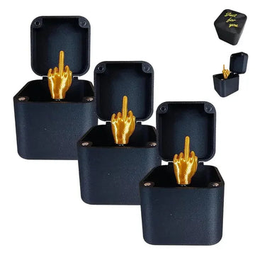 Grappige Grap Serie - Decoratie Cadeau - Creatief Ontwerp - Grappige Doos - Middelvinger - Voor Gasten - Model 2023 Apsilon