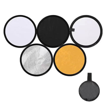 Reflectors Serie - Reflector - 5-in-1 - Opvouwbaar - Fotografie - Voor Fotografen - Model 30cm Apsilon