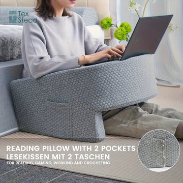 Gaming Serie - Leeskussen - Extra Groot - Armsteun - Memory Foam - Kussen - Voor Volwassenen - 1PC Apsilon