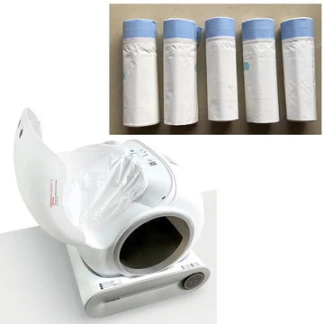 TONEPIE - Kattenbak Liners - Robuust - Geurwerend - Poepzakken - Voor Kattenbezitters - Model TONEPIE Apsilon