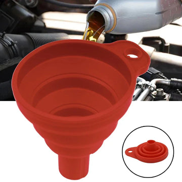 Car Long Stem Funnel Anti-splash Gasoline Oil Filling Tool Plastic Car Truck Motor Oil Change Refueling Funnel Car Accessories Apsilon