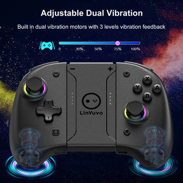 KS37 Meteor Light - Draadloze Controller - Programmeerbaar - 6-Assige Gyro - Draadloos - Voor Switch Gebruikers - Model KS37 Apsilon