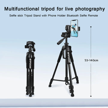 Phone Travel Self Tripod Aluminum Tall 55” 140CM Stand With Quick Plates Mount Pan Head For Canon Nikon DSLR SLR Digital Camera Apsilon