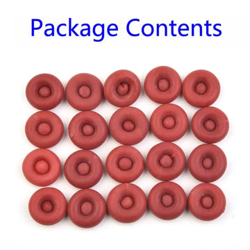 Caulk Cap Glass Glue Tip Sealing Cap Barrel Glue Mouth Protective Cover Caulking Gun Nozzles Cap Red Caulk Saving Cap Apsilon