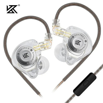 KZ EDX Pro X - Bedrade Oordopjes - HIFI Stereo Bas - Ruisannulering - Muziek - Voor Audioliefhebbers - Model EDX PRO X Apsilon