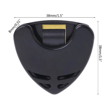 Gitaar Serie - Plectrum Houder - Zelfklevend - Driehoekig - Opslag - Voor Gitaristen - Model Driehoekig Apsilon