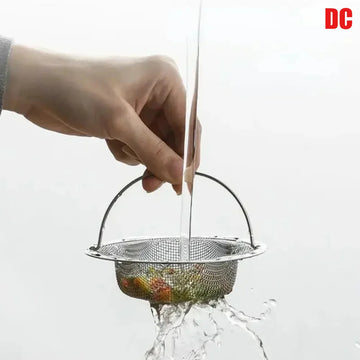 1Pc Stainless Steel Kitchen Sink Filter, Garbage Food Residue/Hair Catcher, Keep Your Bathtub Apsilon