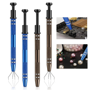 4-Klauwen IC Chip Extractor - Uniek Ontwerp - Eenvoudig in Gebruik - Reparatietool - Voor Reparateurs Apsilon