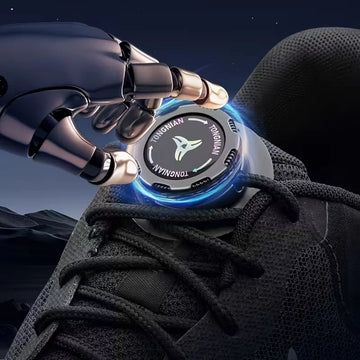 6pcs Set/1 Pair No-Tie Shoe Locks - Rotating Buckles for Sports and Outdoor Shoes - Unisex Quick-Adjust Design - Pre-Installed Apsilon