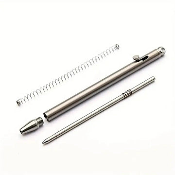 EDC Serie - Titanium Pen - Mini - Draagbaar - Creatief Ontwerp - Buiten Gadget - Voor Avonturiers - Model TP1 Apsilon