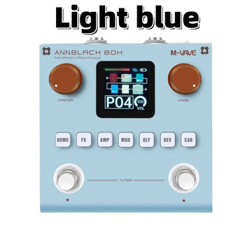 M-VAVE Blackbox - Gitaar/Bas Versterker Modeler - Opladbaar - 80 Bewerkbare Presets - Effecten - Voor Gitaristen en Bassisten - Model Blackbox Apsilon