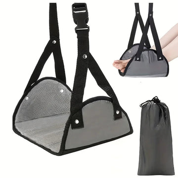Vliegtuigserie - Voetsteun - Verstelbare Riem - Draagbaar Hangmat - Reisaccessoire - Voor Reizigers - Model01 Apsilon