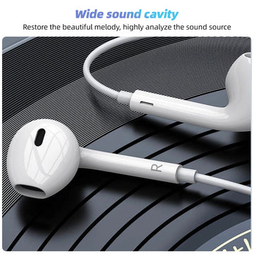 USB-C - Bedrade In-Ear Oordopjes - Met Microfoon - Voor Muziek - Voor iPhone en Android Gebruikers - Type C Model Apsilon