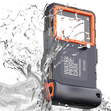 Duikserie - Waterdichte Hoes - 15m Duikbestendig - Premium Bescherming - Telefoonhoes - Voor iPhone en Samsung - 6.8 Inch Model Apsilon