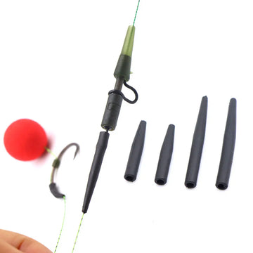 10pcs Tungsten Anti Tangle Sleeves Hair Carp Rig Hooklink Snap Swivels Method Feeder Fishing Carp Coarse Accessories Tackle Apsilon