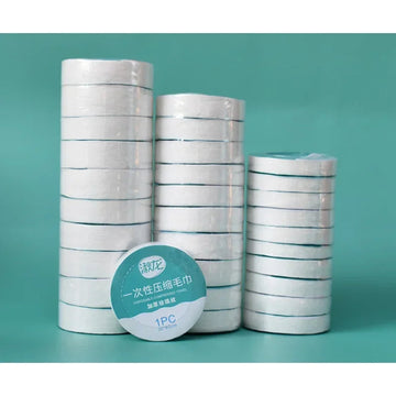 Gecomprimeerd - Handdoek - Snel-Drogend - Wastbaar - Reizen - Voor Reizigers - Set 10 Stuks Apsilon