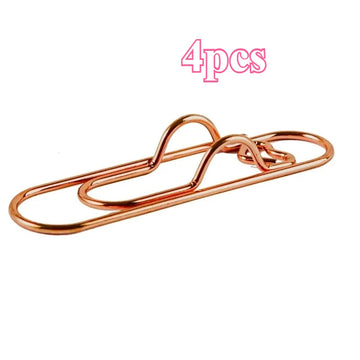 4 multifunctional pen clip pen hanging love paper clip pen button notebook accessories fixed seat pen clip Apsilon