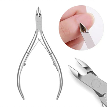 Nailpop - Nagelknipper Set - Roestvrij Staal - Cuticula Pusher - Manicure - Voor Thuisgebruik - Model NP Apsilon