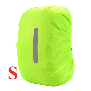 Reflecterende Waterdichte Regenhoes - Voor Rugzakken - Outdoor Sport Nachtfietsen - Veiligheid met Licht - Voor Fietsers en Hikers Apsilon