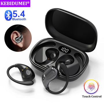 Bluetooth 5.4 Series - Oordopjes met Oorhaak - HiFi Geluid - Waterdicht - Draadloos - Voor Actieve Gebruikers Apsilon
