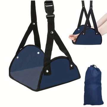 Vliegtuigserie - Voetsteun - Verstelbare Riem - Draagbaar Hangmat - Reisaccessoire - Voor Reizigers - Model01 Apsilon