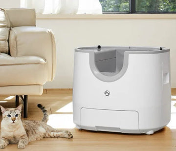 Furoomate - Automatische Kattenbak - Zelfreinigend - Grote Capaciteit - Slimme - Voor Katten - Model 11L Apsilon