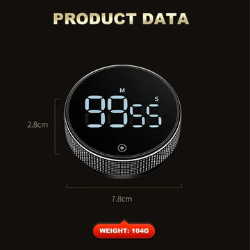 Youpin - Mechanische Afteltimer - Magnetisch - Snel Instelbaar - Timer - Voor Koken en Studie - Model Standard Apsilon