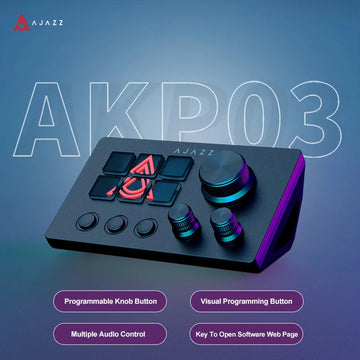 Ajazz AKP03E Mini Toetsenbord Programmeerbaar Multifunctioneel Macro Voor PC Gebruikers Apsilon