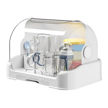 Baby Droogrek met Verwijderbare Druipbak en Stofdichte Opslag voor Baby's - Model X Apsilon
