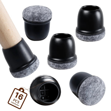 Siliconen - Stoelpootbeschermers - Anti-Slip - Geluiddempend - Vloerbeschermers - Voor Houten Vloeren - 16 Stuks Apsilon