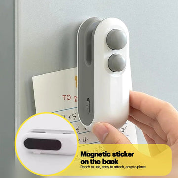 Mini Zakafsluiter - Oplaadbaar USB-C - Met Snijder en Magneet - Zak Verzegelaar - Voor Thuisgebruik - Model 2in1 Apsilon