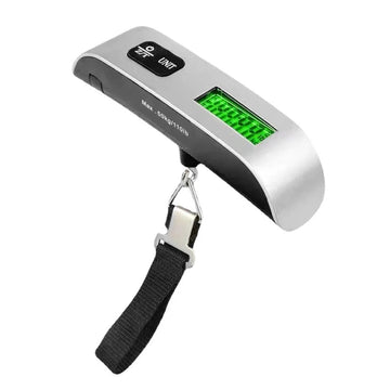Draagbare Weegschaal - Digitaal LCD Display - Blauw Backlight - Precies Weeg - Voor Reizigers - 50kg Model Apsilon