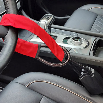 Universeel - Auto Stuurwielslot - Stevig Anti-Diefstal - Met Veiligheidsgordel Blokkering - Voor Truck SUV Van RV - Model Universeel Apsilon