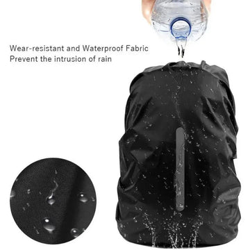 Reflecterende Waterdichte Regenhoes - Voor Rugzakken - Outdoor Sport Nachtfietsen - Veiligheid met Licht - Voor Fietsers en Hikers Apsilon