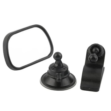 Mini Rear Serie - Baby Observatiespiegel - Verstelbaar - Convexe Spiegel - Veiligheid - Voor Ouders - 2-in-1 Model Apsilon