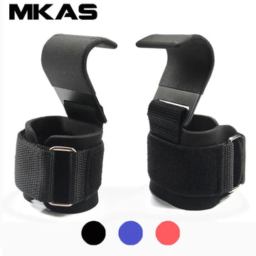 Gewichtheffen Serie - Haak Grepen - Met Pols Wikkels - Grip Ondersteuning - Fitness - Voor Powerlifters en Bodybuilders Apsilon
